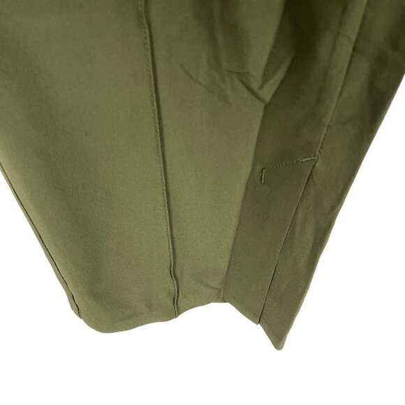 Athleta Brooklyn Heights Pants Size 6 Green Polyester Spandex NWT PT-2072 - Picture 6 of 13